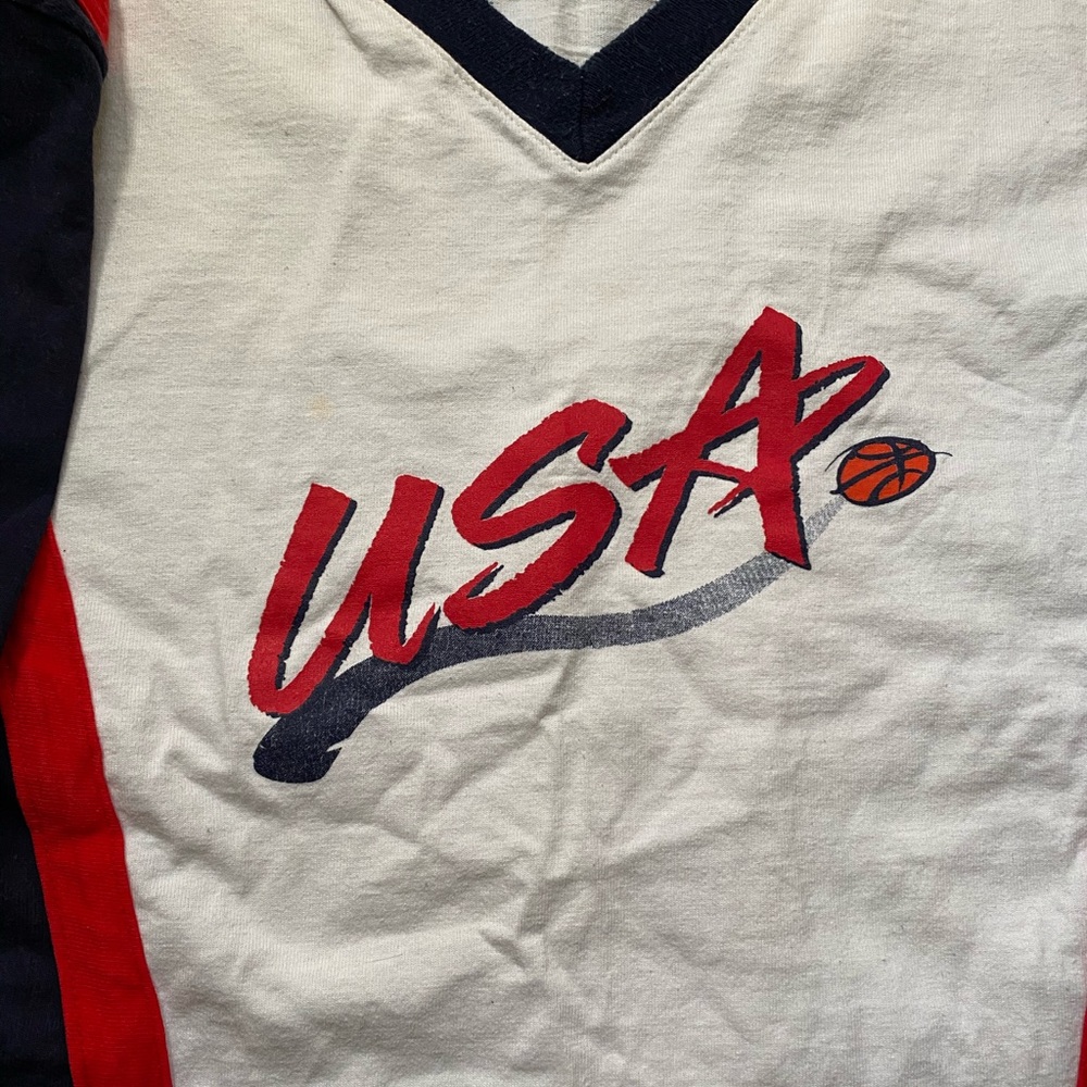 Vintage Champion USA Basketball Large - Picture 5 of 7